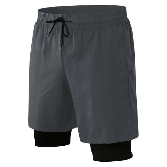 4 Way Stretch Black Sportswear Men's Shorts Activewear With Pocket